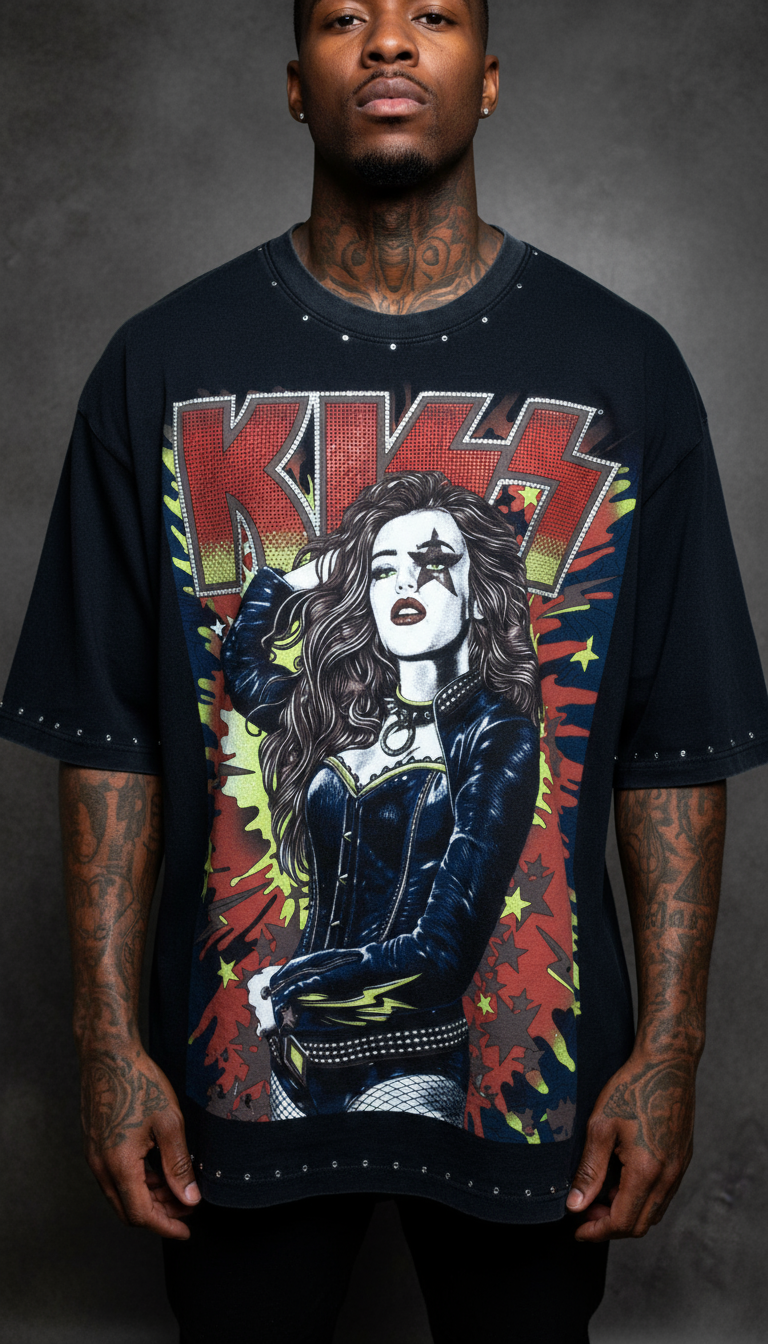 VINTAGE ROCKSTAR "KISS"