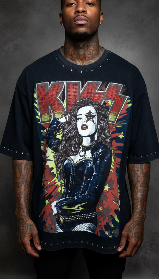 VINTAGE ROCKSTAR "KISS"