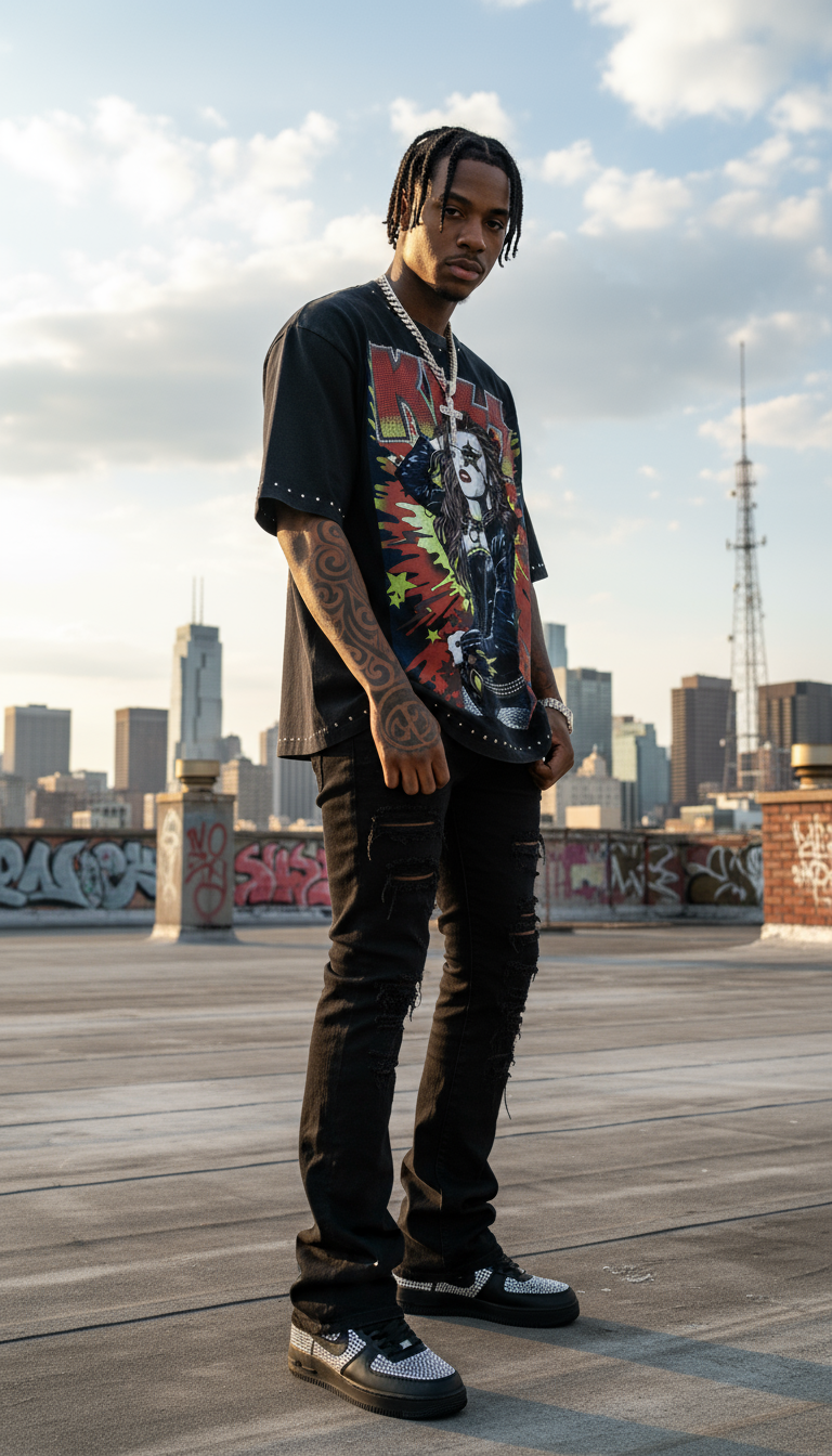 VINTAGE ROCKSTAR "KISS"